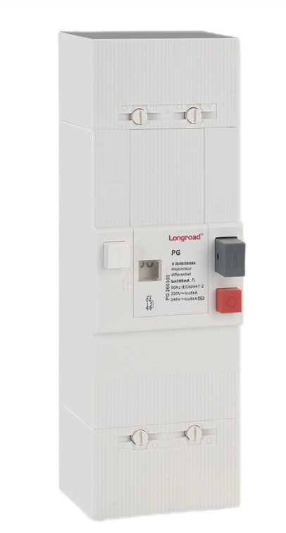 French Series Adjustable RCBO Residential Electrical Safety