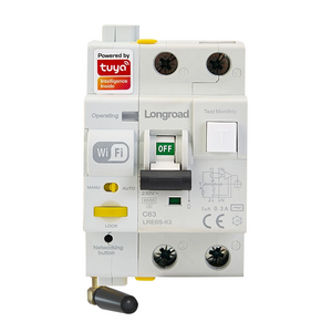 2P ZigBee Smart RCBO Home Automation Safety