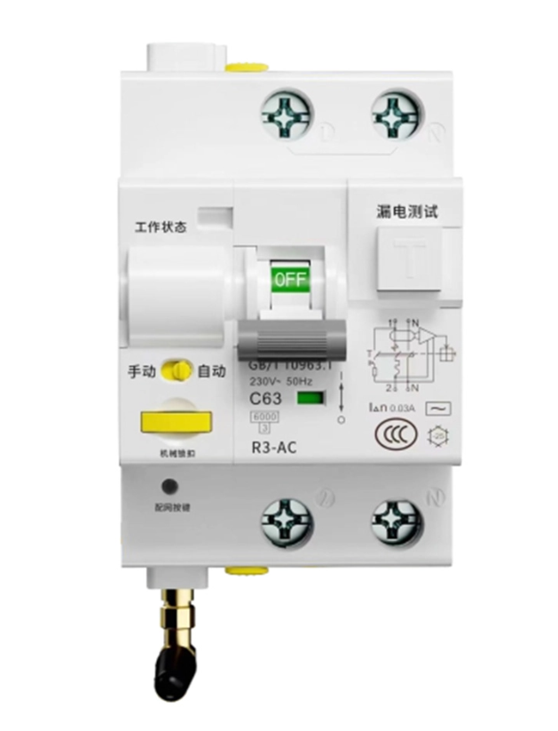 1P+N WIFI Smart RCBO Residential Circuit Protection