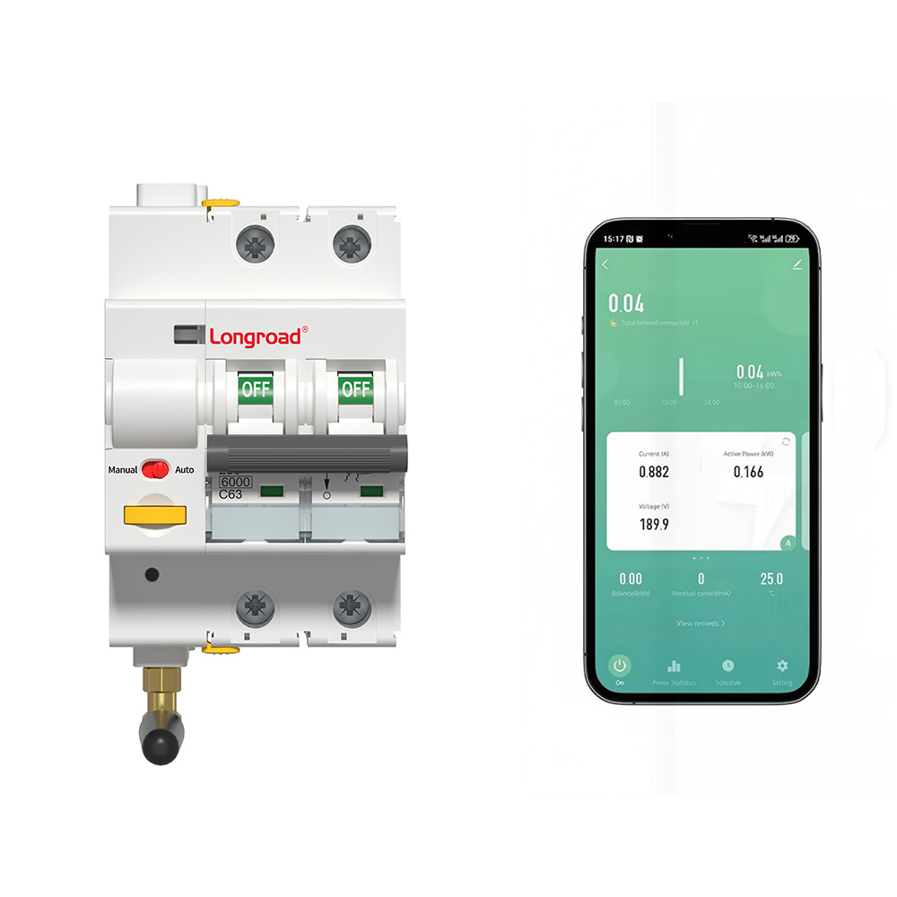 2P Smart MCB WIFI Hotel Power Management