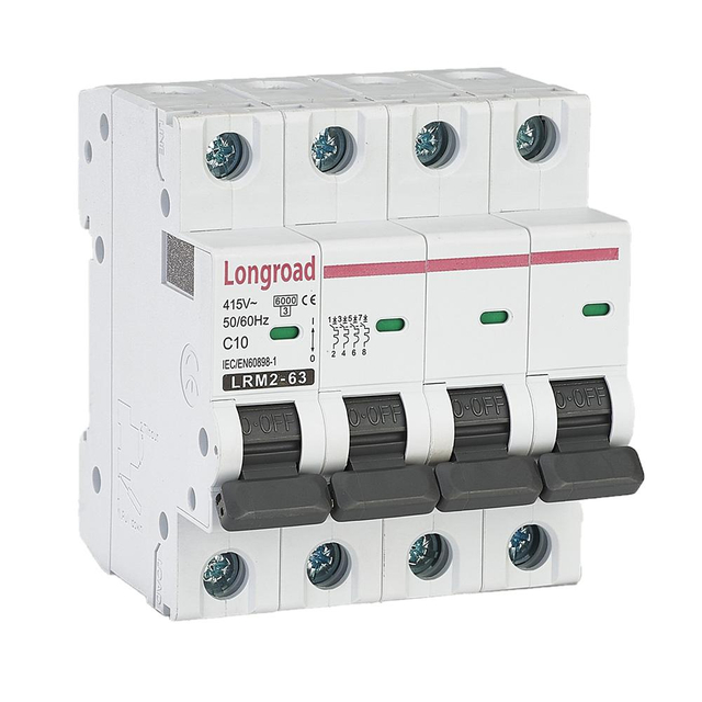 4P Miniature Circuit Breaker (4-pole MCB)